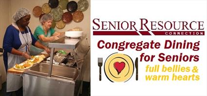 congregate dining for seniors graphic